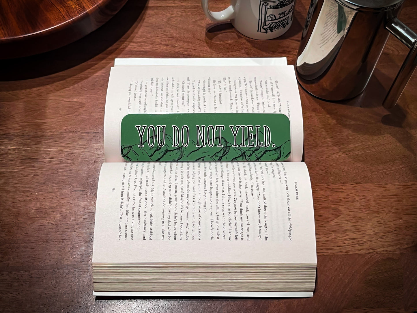 You Do Not Yield Bookmark