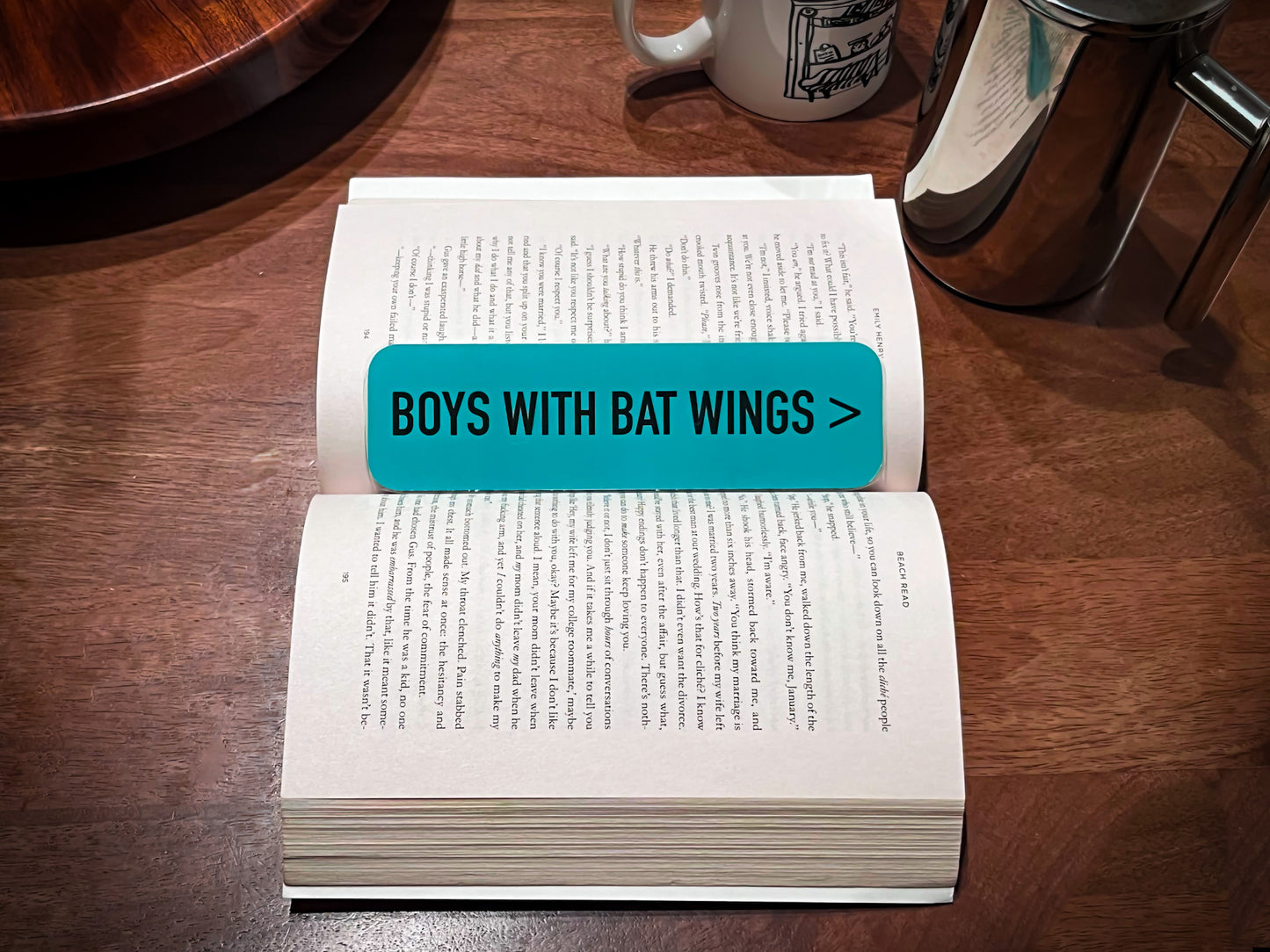 Boys With Bat Wings Bookmark